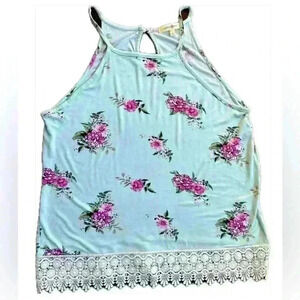 Wishful Park Blue Sleeveless Tank Top (3)